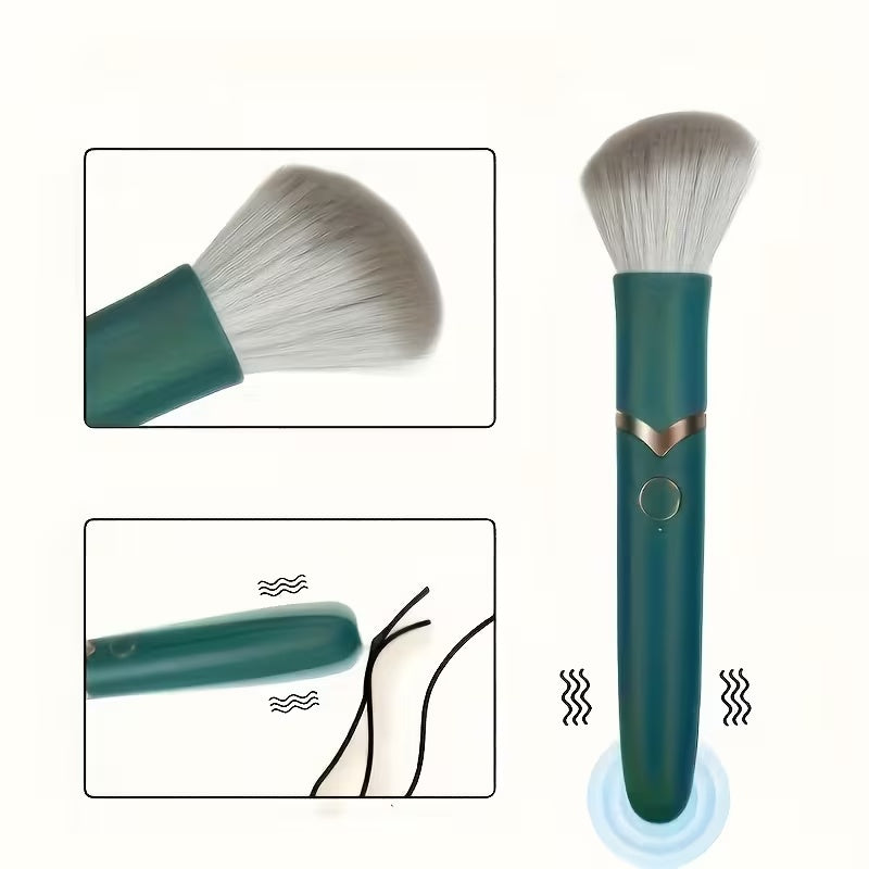 USB Rechargeable Personal Massager – Makeup Brush Style Mini Vibrator with Multi-Speed Vibration for Targeted Relaxation