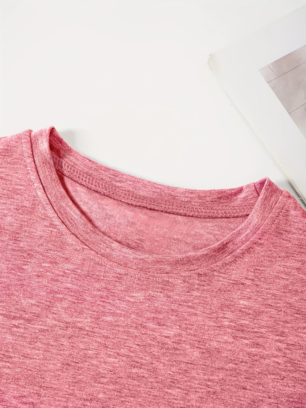 4PCS Women’s Vintage Valentine Print T-Shirts – Short Sleeve Round Neck Casual Tees