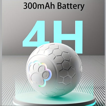 Smart Rechargeable Dog Toy Ball – Automatic Bouncing Interactive Pet Toy