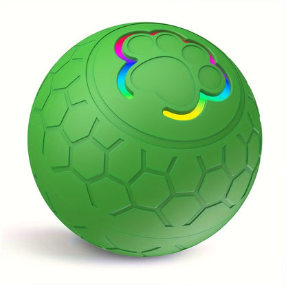 Smart Rechargeable Dog Toy Ball – Automatic Bouncing Interactive Pet Toy