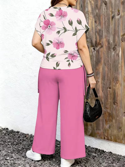 Minimalist Luxe Plus-Size Co-Ord Set
