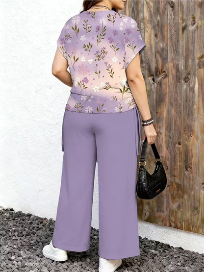 Minimalist Luxe Plus-Size Co-Ord Set