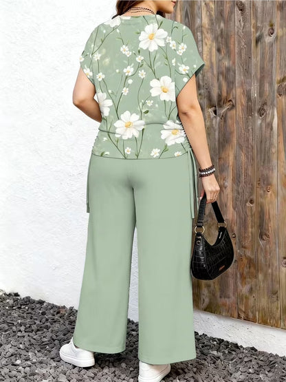 Minimalist Luxe Plus-Size Co-Ord Set