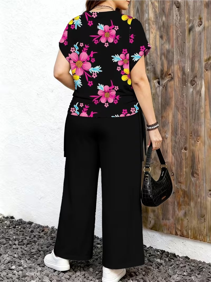 Minimalist Luxe Plus-Size Co-Ord Set