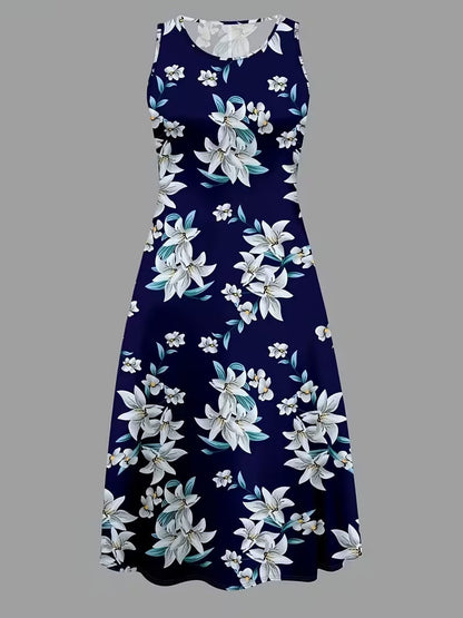 Elegant Geometric Print Co-Ord Set – Lapel Jacket, Vest & Long Skirt 3-Piece Outfit