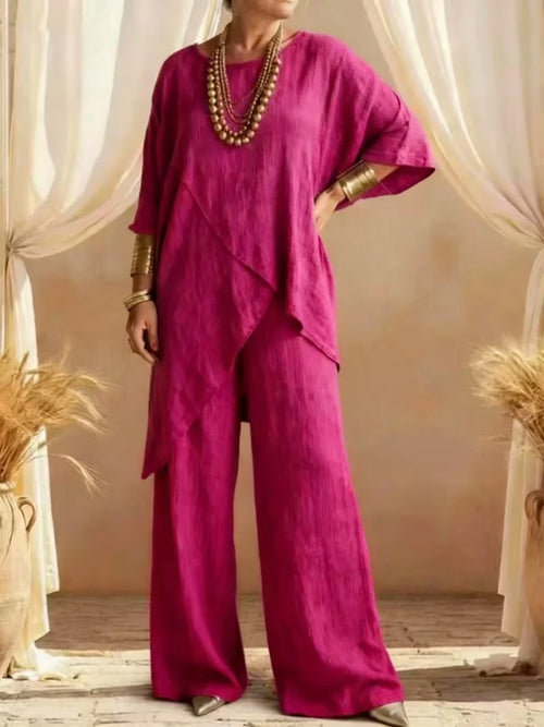 Women’s Relaxed Fit Outfit – Top & Pants Set