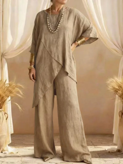 Women’s Relaxed Fit Outfit – Top & Pants Set