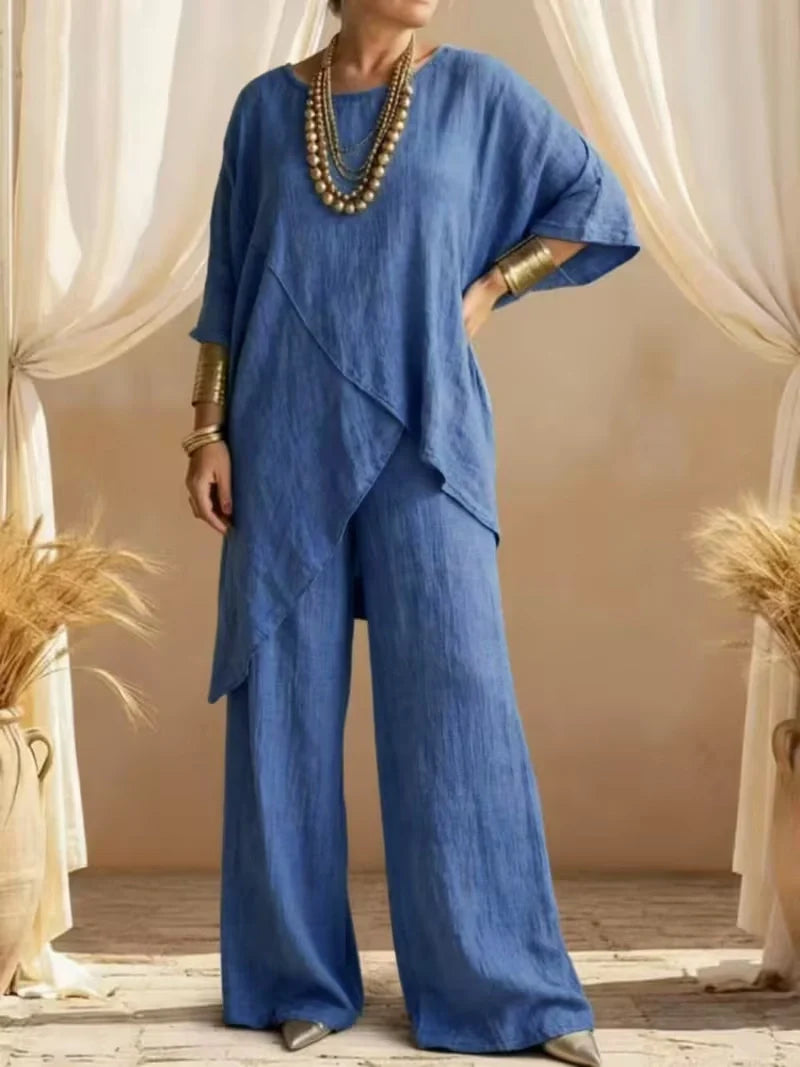 Women’s Relaxed Fit Outfit – Top & Pants Set