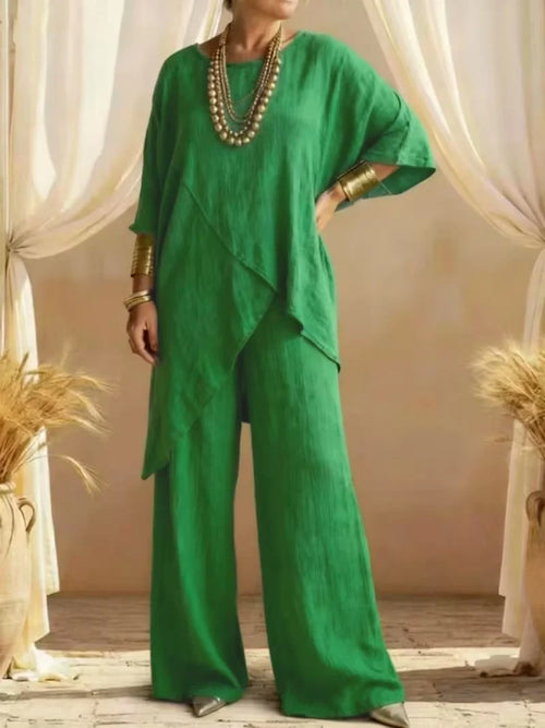 Women’s Relaxed Fit Outfit – Top & Pants Set