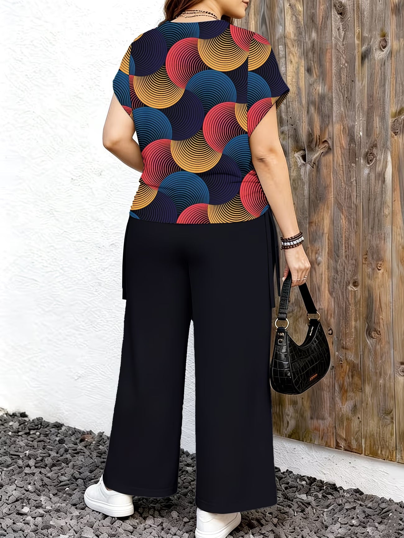 Casual T-Shirt & Pants 2-Piece Summer Outfit for Women