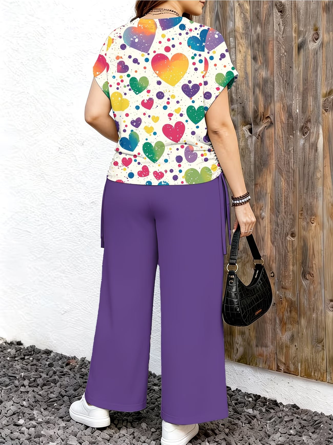Casual T-Shirt & Pants 2-Piece Summer Outfit for Women