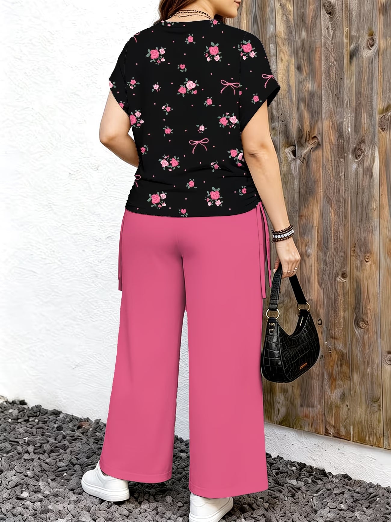 Casual T-Shirt & Pants 2-Piece Summer Outfit for Women