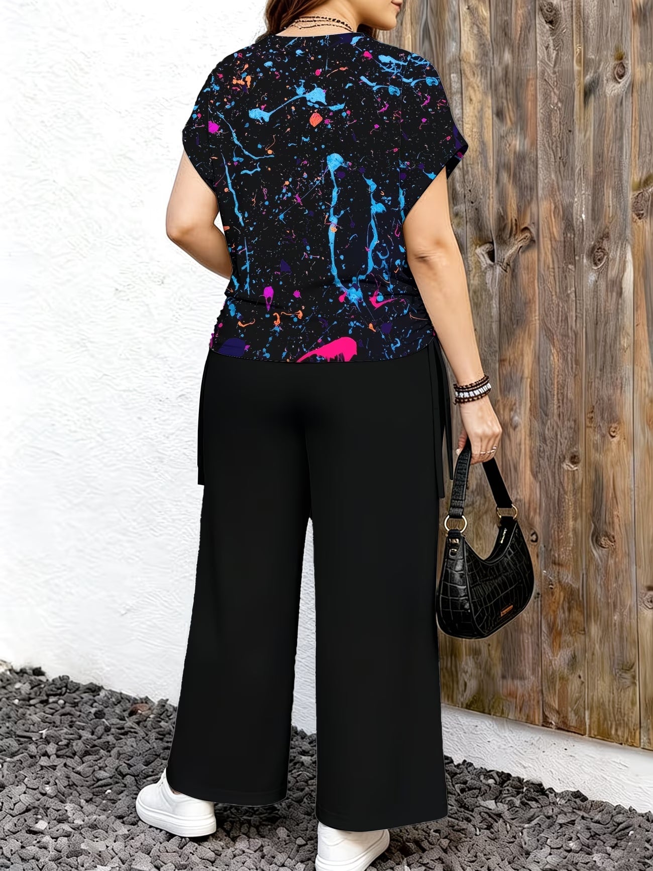 Casual T-Shirt & Pants 2-Piece Summer Outfit for Women